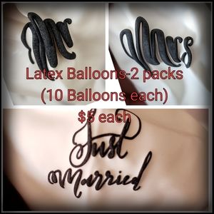 Wedding Balloons